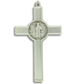 Benedict Crucifix Cross Pendant Card in Women's Pendants