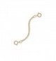 14/20 Gold Filled 2 Inch Safety Chain or Chain Necklace or Bracelet Extension - CX11ULU7HTX