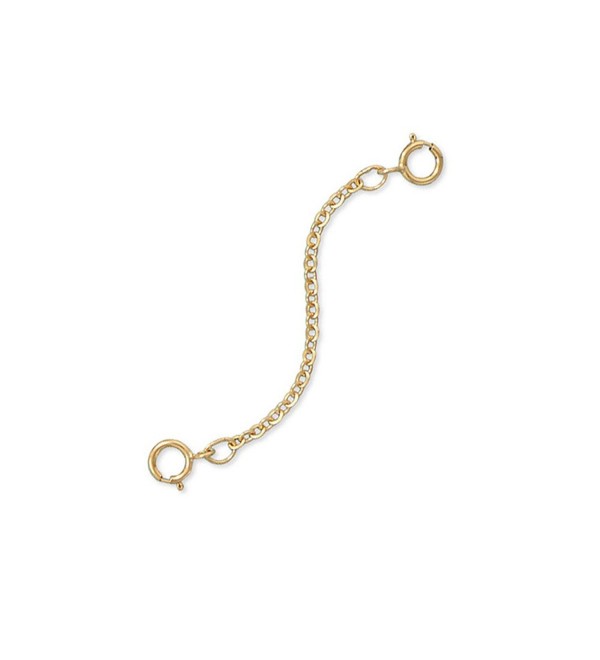 14/20 Gold Filled 2 Inch Safety Chain or Chain Necklace or Bracelet Extension - CX11ULU7HTX
