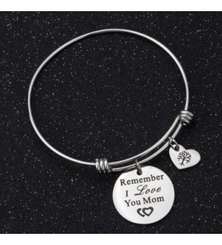 Remember Adjustable Bracelets Grandmother mom silver