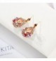 Neoglory Jewelry Multicolor Rhinestone Earrings in Women's Drop & Dangle Earrings