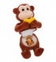 Children's Monkey Pendant Necklace in Matching Jewelry Gift Box - CP11CS31RQP