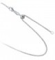Adjustable 1.2mm Round Box Chain 925 Sterling Silver Necklace. 20- 24 Inches or Make It Shorter - CB11U4WA9P1