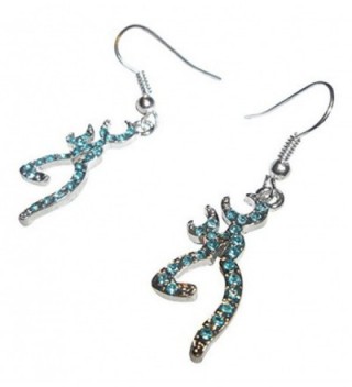 Bling Crystal Browning Earrings Women in Women's Drop & Dangle Earrings