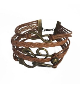 Valentine Infinity Braided Multilayer Bracelet