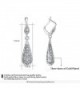 Yoursfs Filigree Teardrop Earrings Leverback