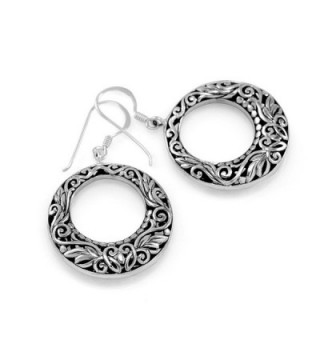 Sterling Silver Inspired Filigree Earrings