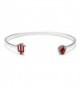 University Bracelet Hoosiers Officially Stainless