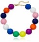 Kenneth Jay Lane 18" 30Mm Multi Color Bead Strand Necklace - C312GWQJ7GF