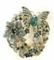 Bejeweled Christmas Butterfly Flower 131 in Women's Brooches & Pins
