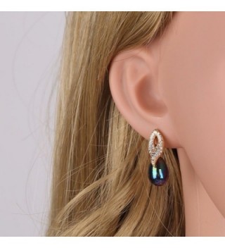 GULICX Elegant Simulated Tahitian Earrings