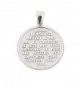 Firefighter Maltese Sterling Blessing Pendant in Women's Pendants