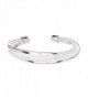 Mandy Sterling Silver Plated Bracelet -925 Sterling Silver Plated Bangle Cuff Bracelet Silver Bracelet for Women - CH120XVDZEF