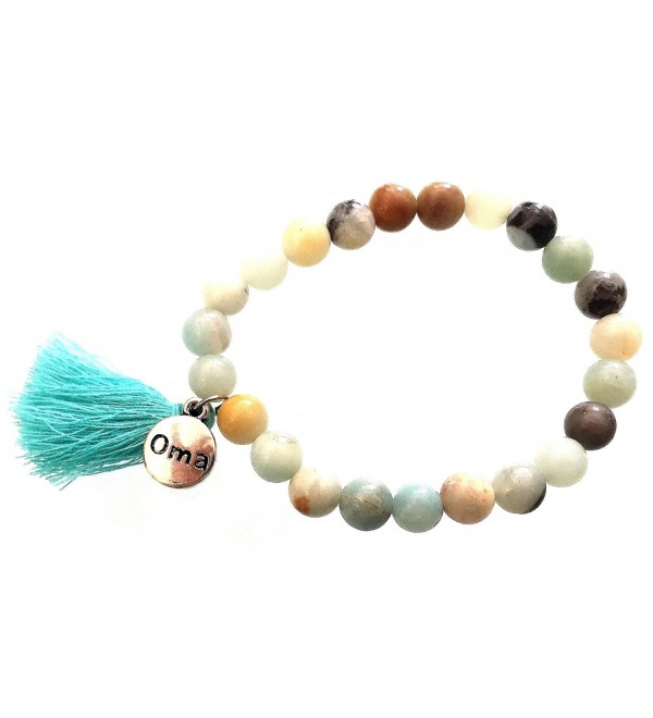 Buddha Healing Gemstone Lava Stone Chakra Bracelet For Yoga And Meditation - OMA BRAND - CK1155NWIIL