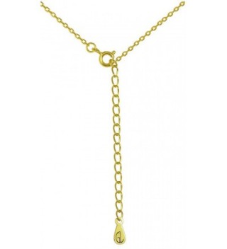 Sideways PETITE Necklace Horizontal Pendant in Women's Chain Necklaces
