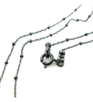 Oxidized Sterling Silver Necklace Necklace All