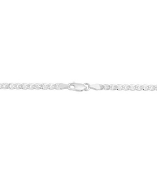 Sterling Silver Diamond Cut Mariner Bracelet