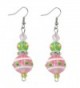 Clementine Design Kate & Macy Flamingo Dahling Earrings Painted Glass Rhinestones - CZ1176RNV03