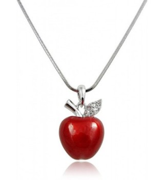 Gift Teachers Crystal Accented Necklace