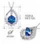 SIVERY Mothers Pendant Necklace Swarovski in Women's Pendants