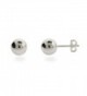 8mm Sterling Silver Bead Earrings - CB111LCD9A5