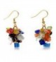 Murano Millefiori Earrings Mystique Pricegems in Women's Drop & Dangle Earrings