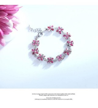 Sterling Swarovski Bracelet Zirconia Bracelets in Women's Strand Bracelets