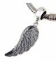Angel Wing Charms 925 Sterling Silver Feather Pendant Dangel Christian Charm for DIY Charms Bracelet - C612NFF8NUX