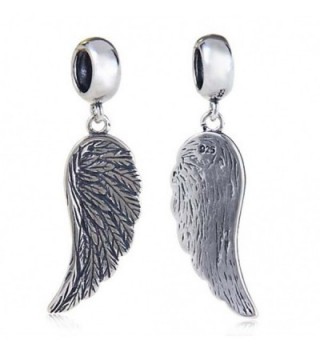 Charms Sterling Feather Christian Bracelet