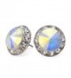 PammyJ Aurora Borealis 15mm Crystal Earrings - CI114F9BPOJ