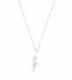 Altitude Boutique Brushed Lightning Necklace