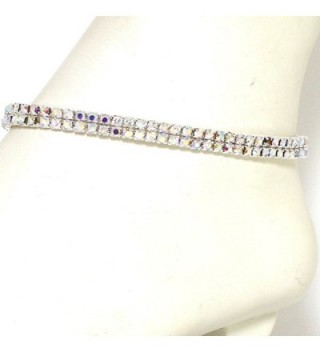 AnsonsImages Stretch Bracelet Borealis Rhinestones