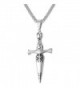 Vintage Sword Design Cross Pendant - CQ12IE4B4B9