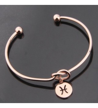 Bracelet Bangle Zodiac Signs Pisces