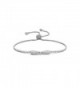 SHINCO Bowknot Diamond Bracelets Jewelry - White - C612G42SHAX