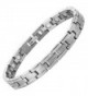 Titanium Magnetic Therapy Bracelet for Arthritis Pain Relief Adjustable with gift box by Willis Judd - C9117M6NWB1