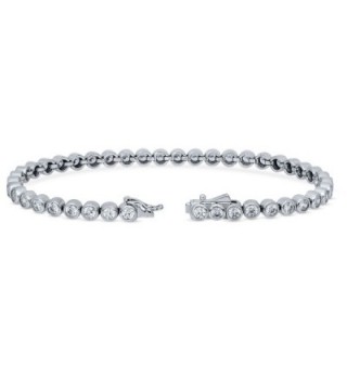 BERRICLE Sterling Bracelet Swarovski Zirconia