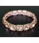 Falari Crystal Bracelet Peach Rose B1534 LP
