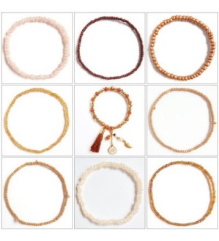 Bohemian Beaded Bracelet Layered RareLove in Women's Stretch Bracelets