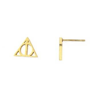Altitude Boutique Geometric Triangle Earrings