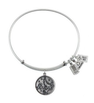 Wind and Fire Believe Charm Bangle - CN11NZJVFA3