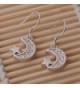 FENDINA Womens Sterling Zirconia Earrings