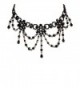 Bavarian Imitation Pearl Necklace Elise (black) - Traditional German Dirndl- Lederhose Jewelry - CJ116FD7BOL
