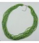 Multiple Handmade Statement Necklace NK 10235 greenery in Women's Strand Necklaces