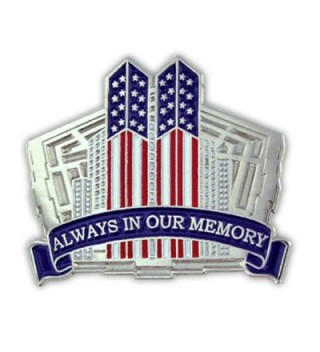 PinMart's 9/11 September 11th Always in our Memory Twin Towers Lapel Pin - CC11LBJAJWJ