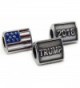 Stainless Steel 3 Sided TRUMP 2016 w/ Flag Republician Campaign Charm Bead Fits Pandora Bracelet - CT12O2H808W