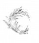 Glamorousky Wheat-like Brooch with Silver Austrian Element Crystals (1242) - CJ116K18FD9