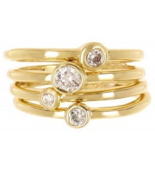 CZ Wholesale Gemstone Jewelry Stackable Ring Set - CE184X6LTZU