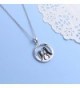 Sterling Silver Penguin Pendant Necklace