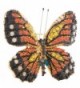 Monarch Butterfly Exquisite Crystal Accents in Women's Brooches & Pins